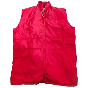 REI Vintage Red Puffer Vest. Sz. S
